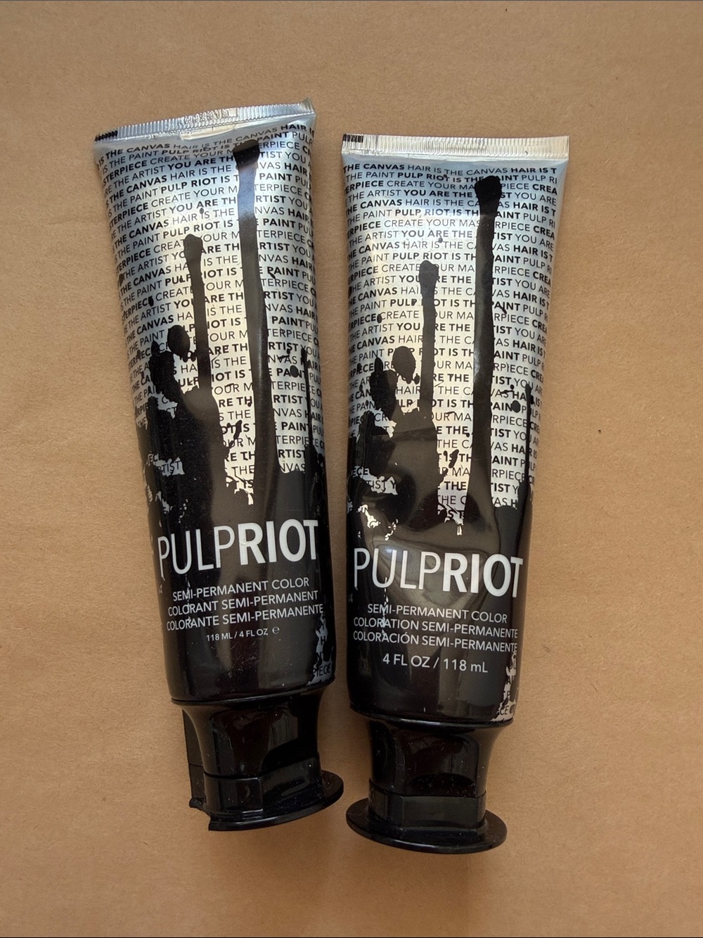 Pulp Riot CLEAR Semi-Permanent Set of 2 Sealed Product